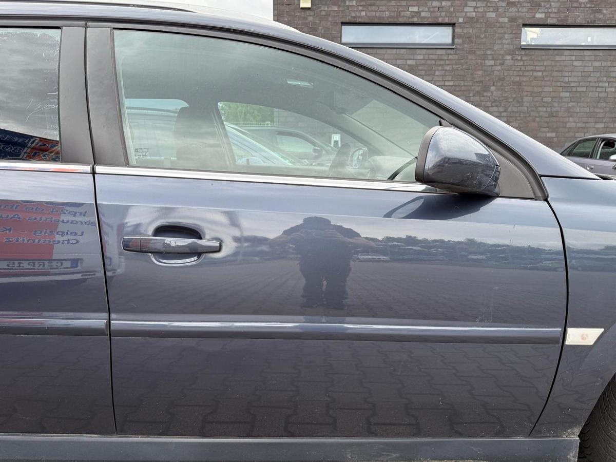 Opel Vectra C original Tür vorn rechts Z168 Metroblau Perl Rohbau BJ06